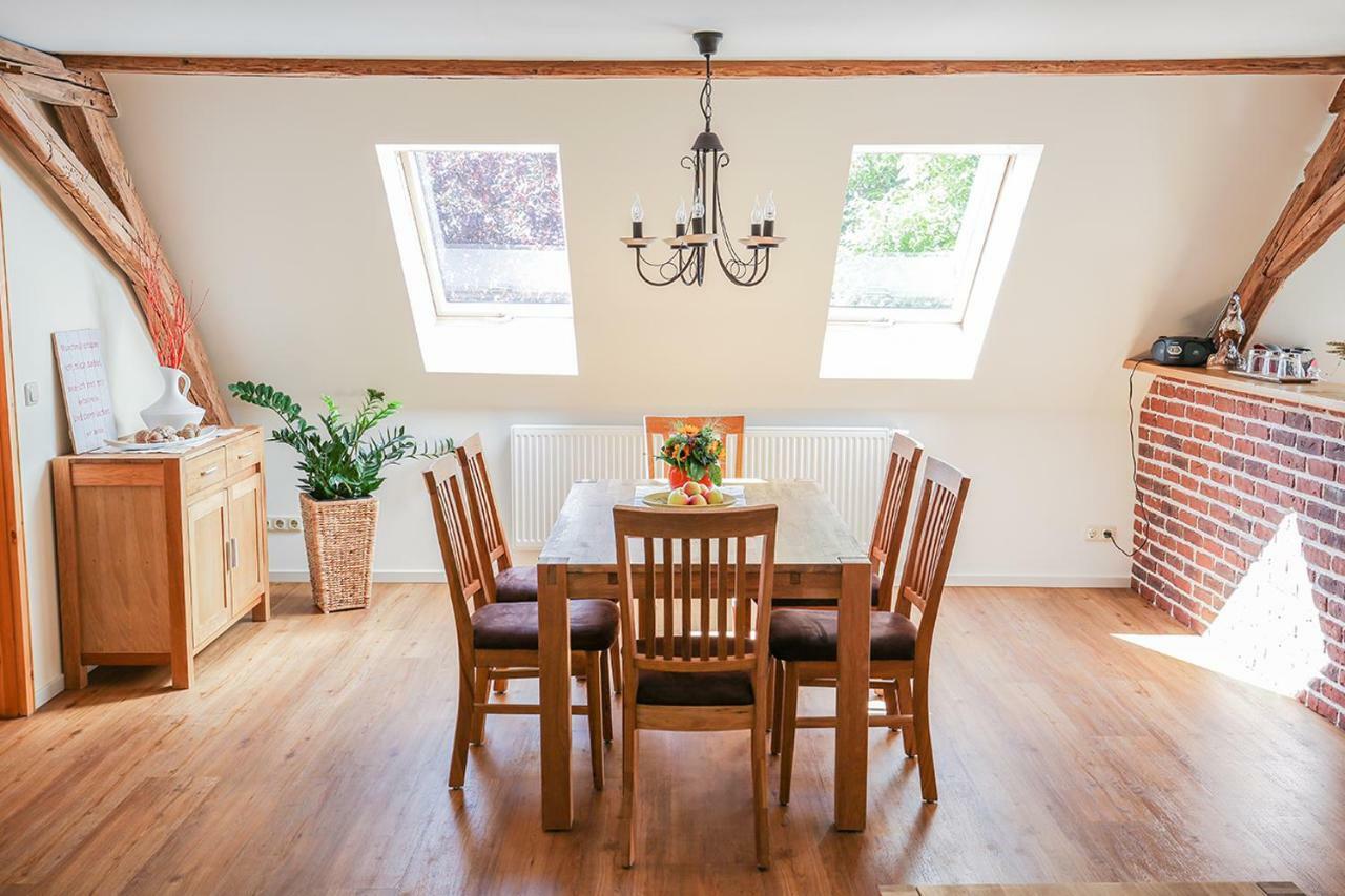 Ferienwohnung Im Schlossgarten Herbsleben Esterno foto