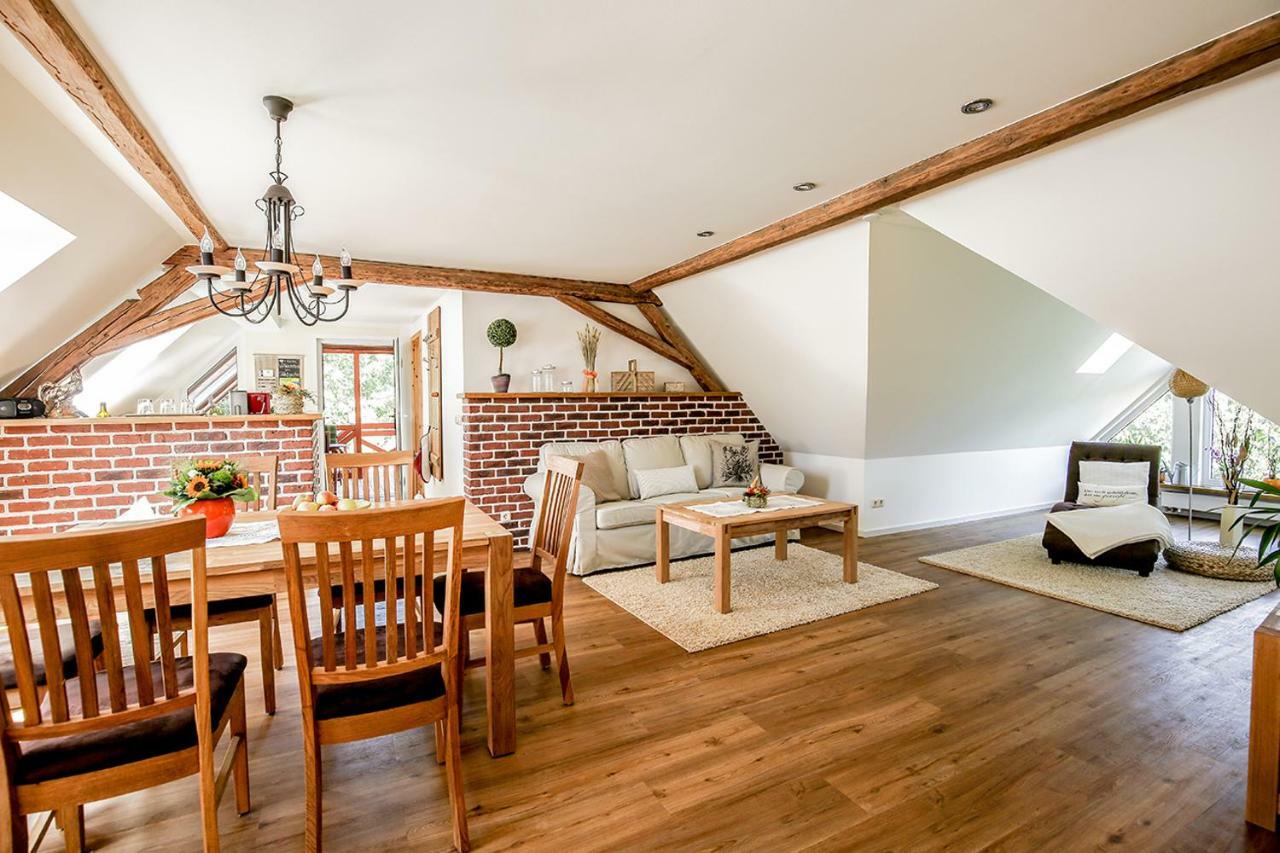 Ferienwohnung Im Schlossgarten Herbsleben Esterno foto